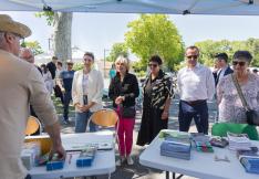 Hélène Sandragné, en marge de la signature de la convention sur la mobilité inclusive.