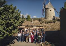 Le comité de bien de la candidature Unesco s'est retrouvé au pied du moulin de Cucugnan pour une ultime réunion avant la présentation du dossier en janvier 2025.