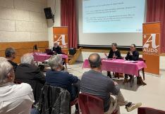 Présentation des aides aux communes du Département de l'Aude aux élus et habitants de Talairan.