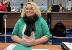 Muriel Cherrier, vice-présidente déléguée à l'insertion sociale et professionnelle