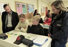 Intervention du Smmar au collège de Quillan sur le risque de sécheresse et d'inondations