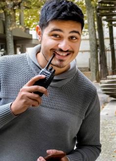 Julien Llamas, jeune réalisateur carcassonnais.