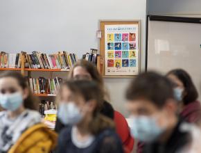 Rencontre Florence Thinard collège bastion Carcassonne prix des incorruptibles 2021