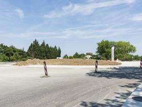 Chantier du giratoire du Griffoul, à Castelnaudary