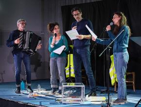 spectacle cahiers de doléances dans l'Aude