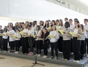 Inauguration collège Alain