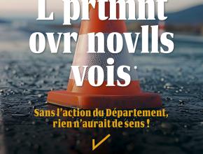 Visuel routes de la campagne institutionnelle 2025 du département de l'Aude