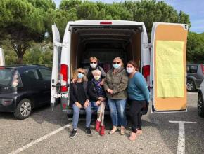 L'équipe de bénévoles de Trèbes Entr'aide