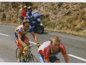 Photo souvenir du Tour de France 1998 - Tarascon - Le Cap-d'Agde