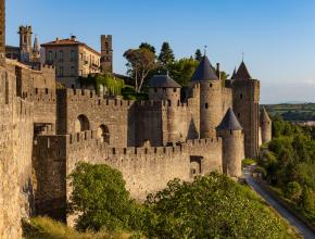 Cité de Carcassonne, dans l'Aude