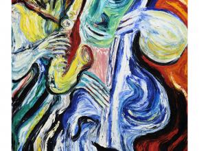 Sylvie Badia, Le saxophoniste