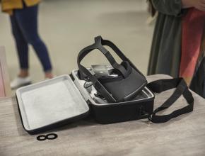 Un casque de réalité virtuelle