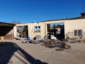 INCENDIE DU CENTRE ROUTIER D'ESPEZEL