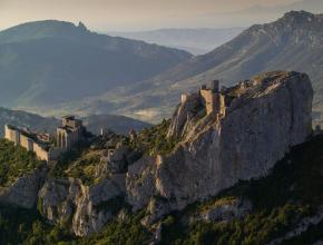 Château de Peyrepertuse, dans l'Aude.