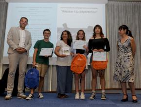 Lauréats concours national de la résistance et de la déportation Aude 2024