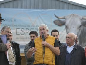 Philippe Vergnes à la foire d'espezel dans l'Aude