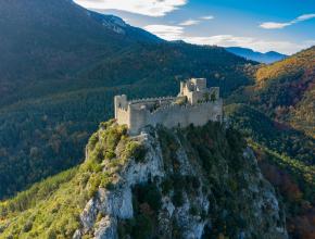Château de Puilaurens, dans l'Aude