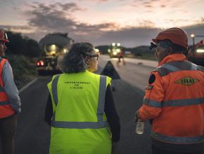 Chantier routier nocturne sur la RD 6009 0 Sigean