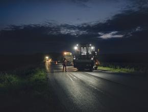 Chantier routier nocturne sur la RD 6009 0 Sigean