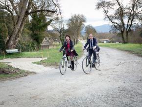 VISITE CHANTIER VOIE VERTE SAINTE-COLOMBE / TREZIERS