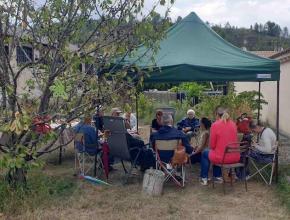 Nature et répit dans le jardin associatif de l’Aude au Nat’