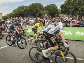 PASSAGE DU TOUR DE FRANCE 2021 A CARCASSONNE