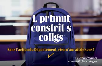 Visuel collèges de la campagne institutionnelle 2025 du département de l'Aude