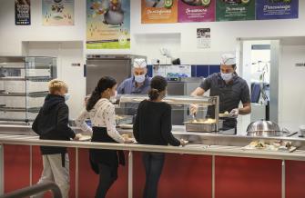 Opération manger 100% Haute vallée de l'aude dans les cantines des collèges