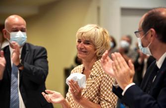 Hélène Sandragné élue présidente du Département le jeudi 1er juillet 2021.
