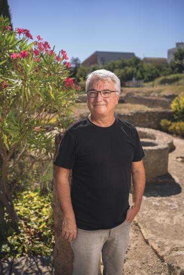 Marc Azéma, fondateur et président des Rencontres d’archéologie de la Narbonnaise (RAN)