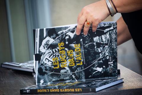 livre rugbys dans l'aude