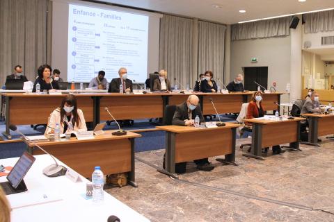 session du conseil départemental de l'Aude.