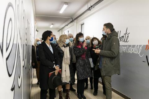 VISITE COLLEGE DELTEIL LIMOUX SOPHIE DEJEAN HELENE SANDRAGNE SOPHIE ELIZEON