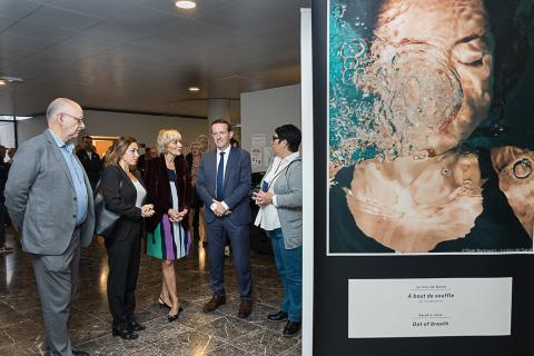 Patrick François, Sarah Abitbol, Hélène Sandragné, Sébastien Pla, Katia Palia.