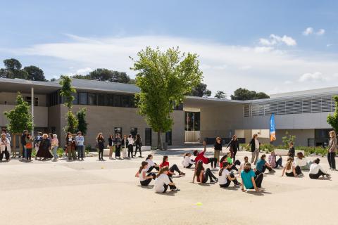 Inauguration collège Alain