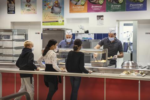 Opération manger 100% Haute vallée de l'aude dans les cantines des collèges