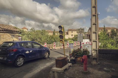 Restrictions de circulation sur le pont de la Nielle