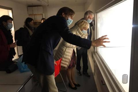 HELENE SANDRAGNE EN VISITE A OCCITANE PLATS CUISINES