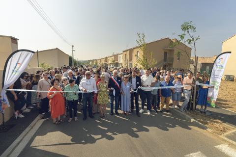 Inauguration du 7000e logement d'Habitat audois