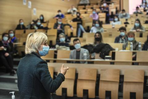 Hélène Sandragné invitée du colloque leadership au féminin par TC for women - IUT techniques de commercialisation