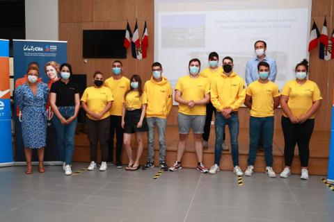 L'accueil d'une vingtaine de jeunes en service civique