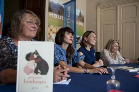 Lancement de l'opération Premières pages 2022 avec Chloé Danillon et Maria Conquet