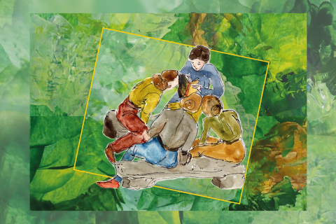 Illustration du festival contes en montagne noire 2022