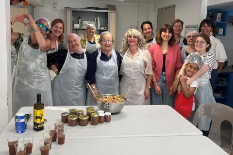 ATELIER CUISINE AVEC LA PROTECTION MATERNELLE ET INFANTILE DU DEPARTEMENT DE L'AUDE