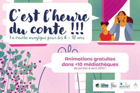 Affiche C'est l'heure du conte