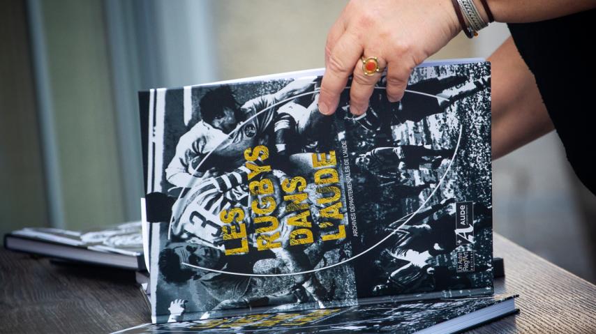 livre rugbys dans l'aude