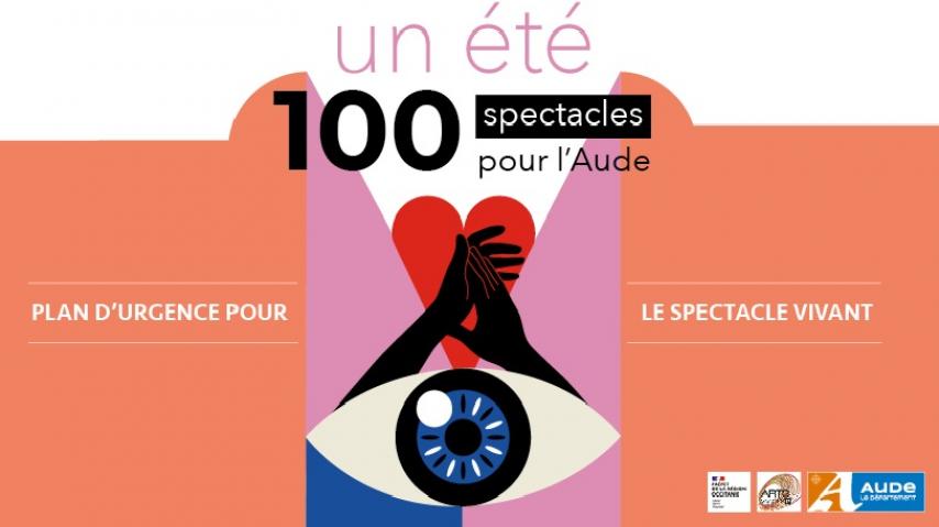 AFFICHE UN ETE 100 SPECTACLES 2021