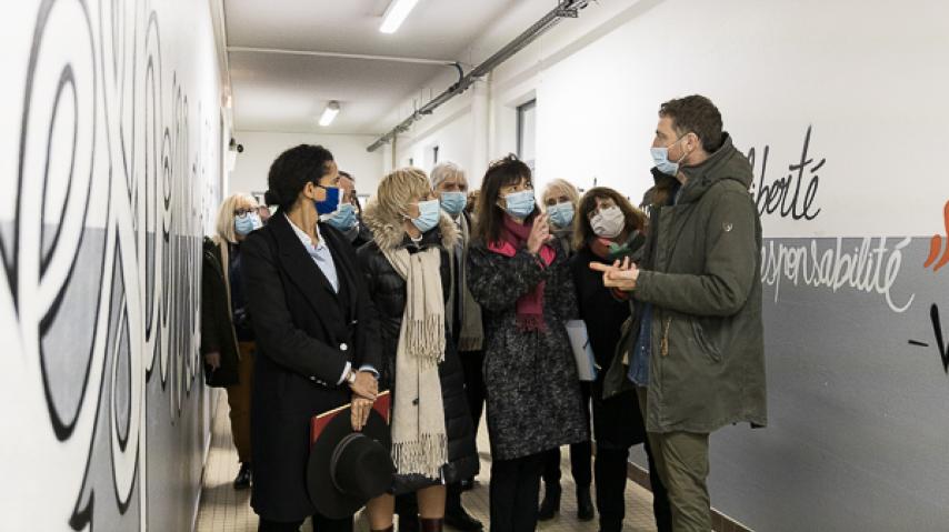 VISITE COLLEGE DELTEIL LIMOUX SOPHIE DEJEAN HELENE SANDRAGNE SOPHIE ELIZEON