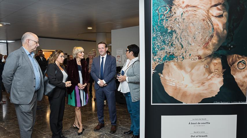 Patrick François, Sarah Abitbol, Hélène Sandragné, Sébastien Pla, Katia Palia.