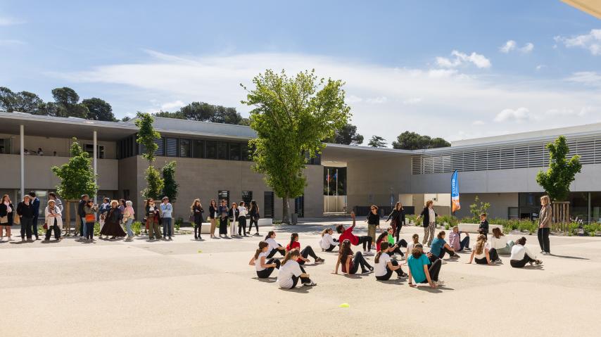 Inauguration collège Alain